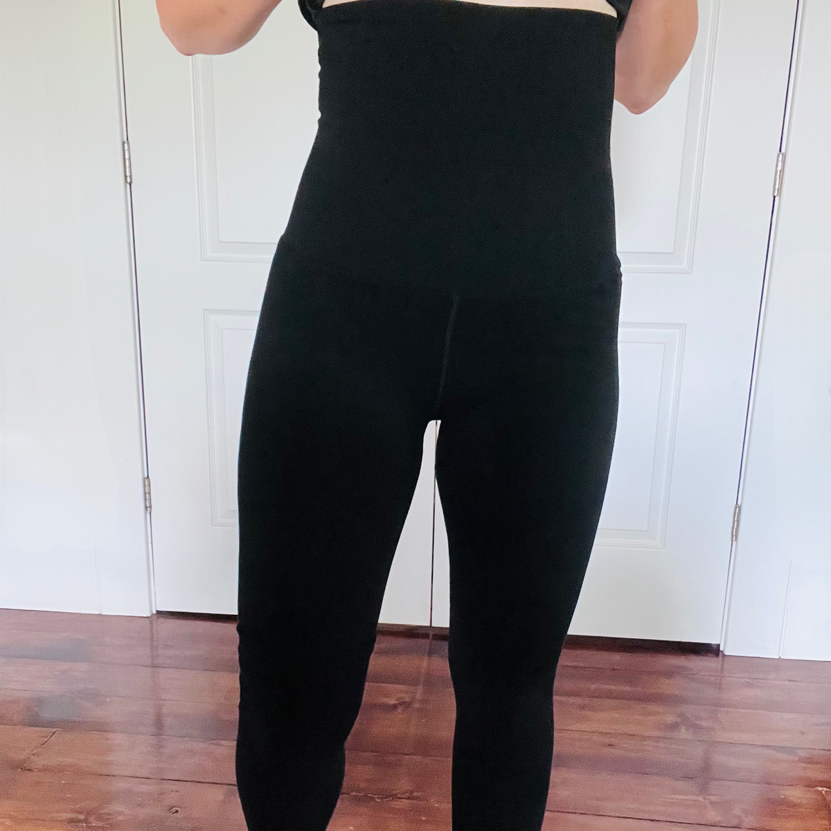 Perfect Fit Black Ribbed Seamless Leggings - Grace and Lace