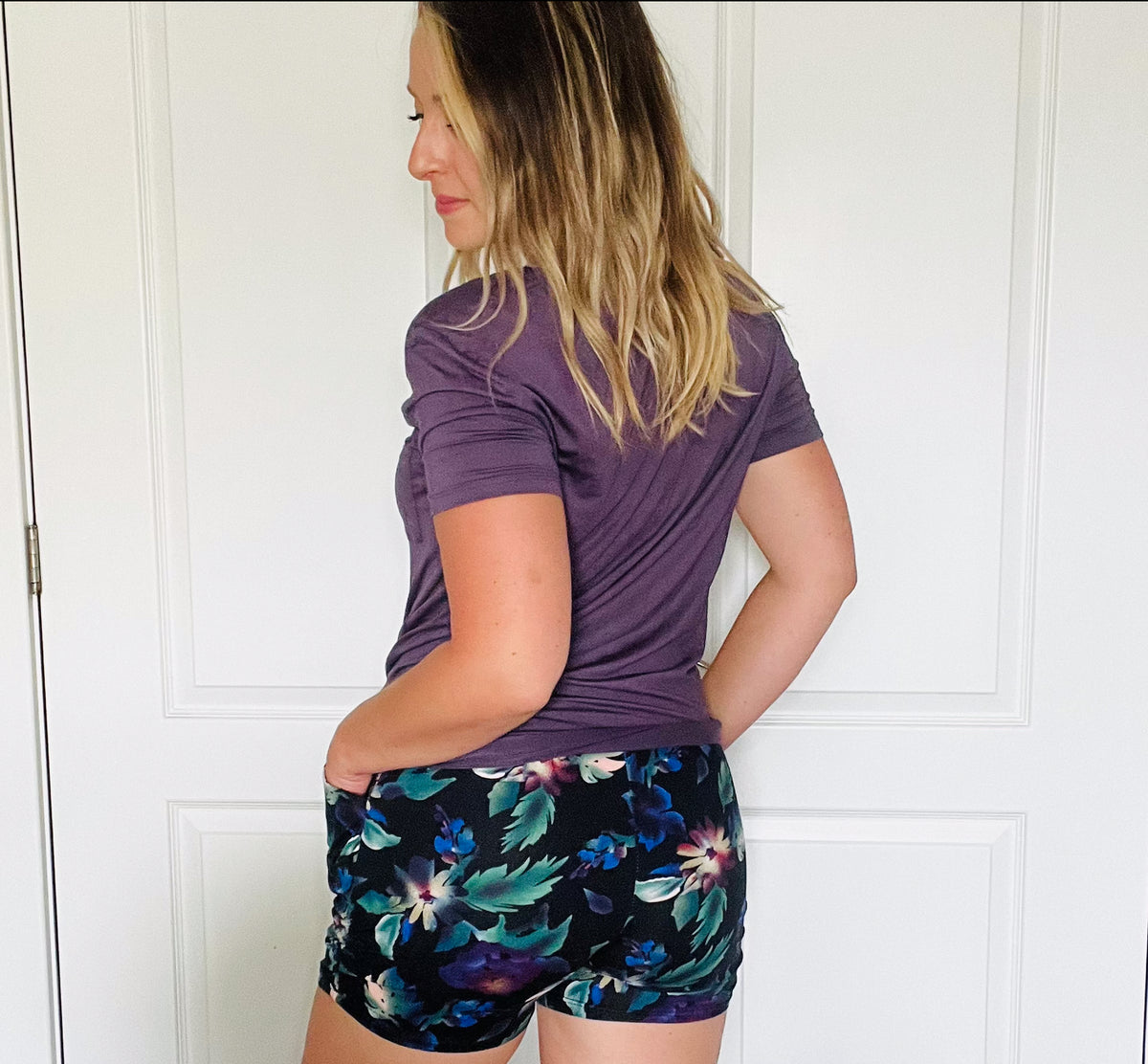 Skylar Shorts  Tropical – Farm Babe Boutique