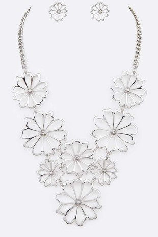 Miss Daisy Necklace & Earring set
