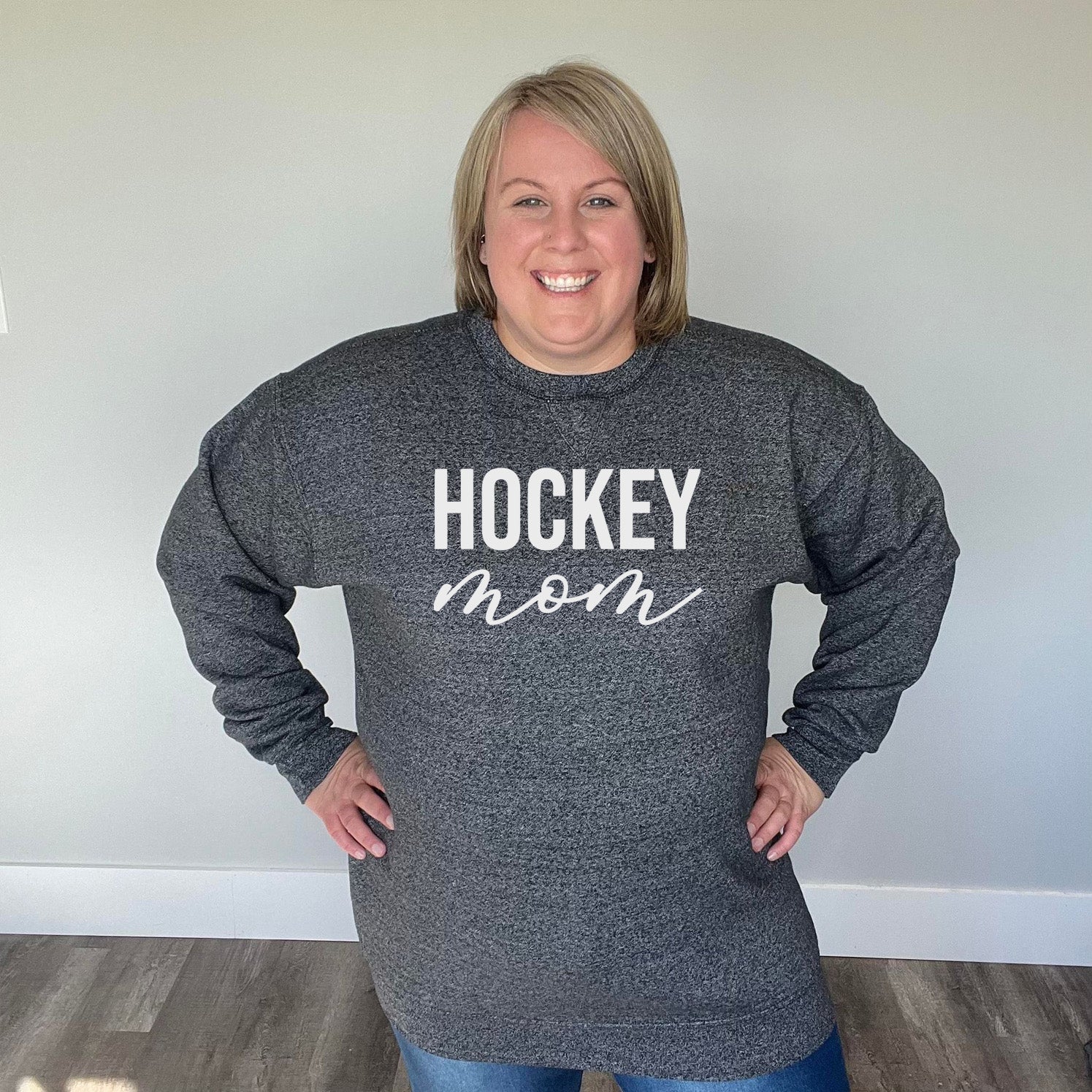Hockey Mom Crew Neck