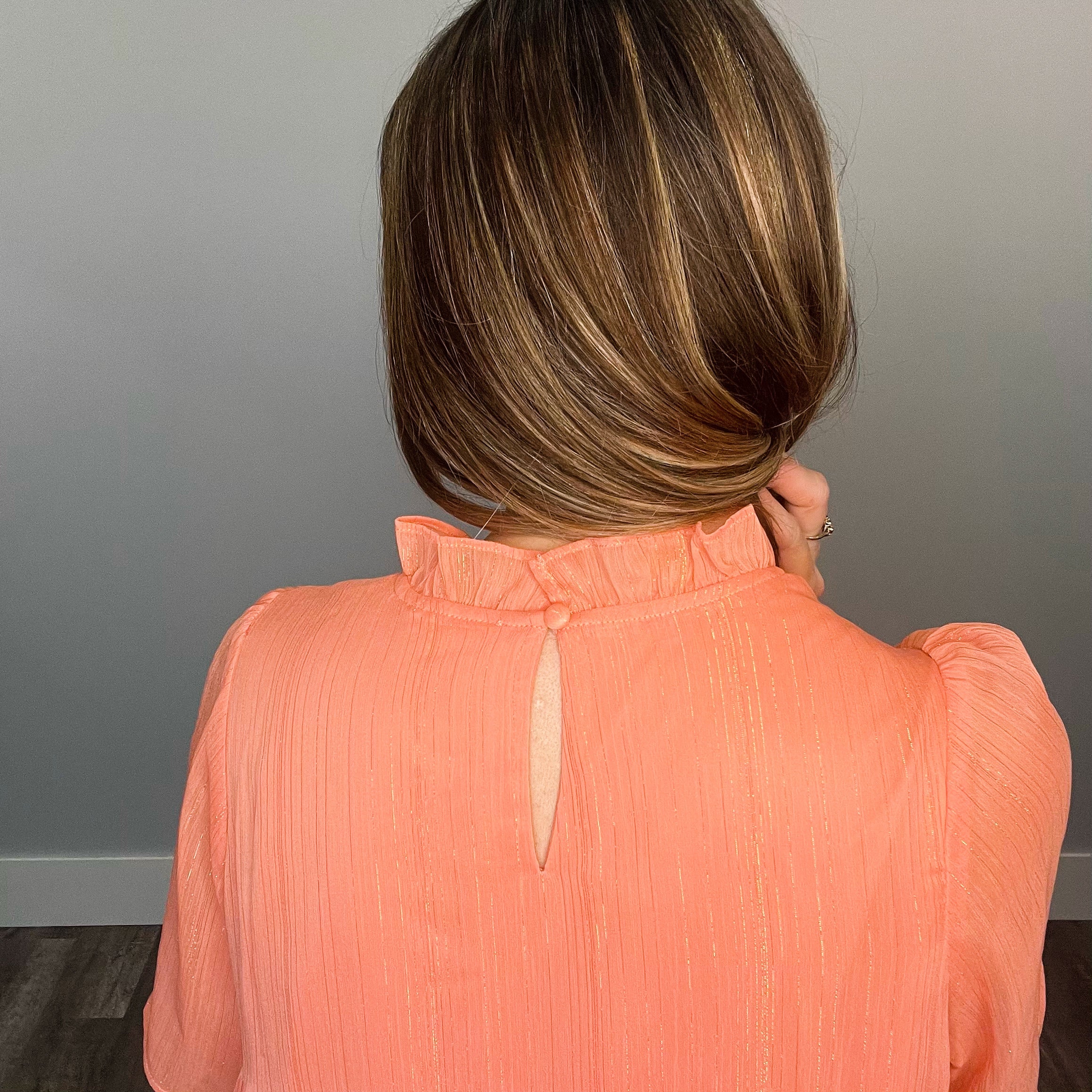 Natalie Blouse | Coral