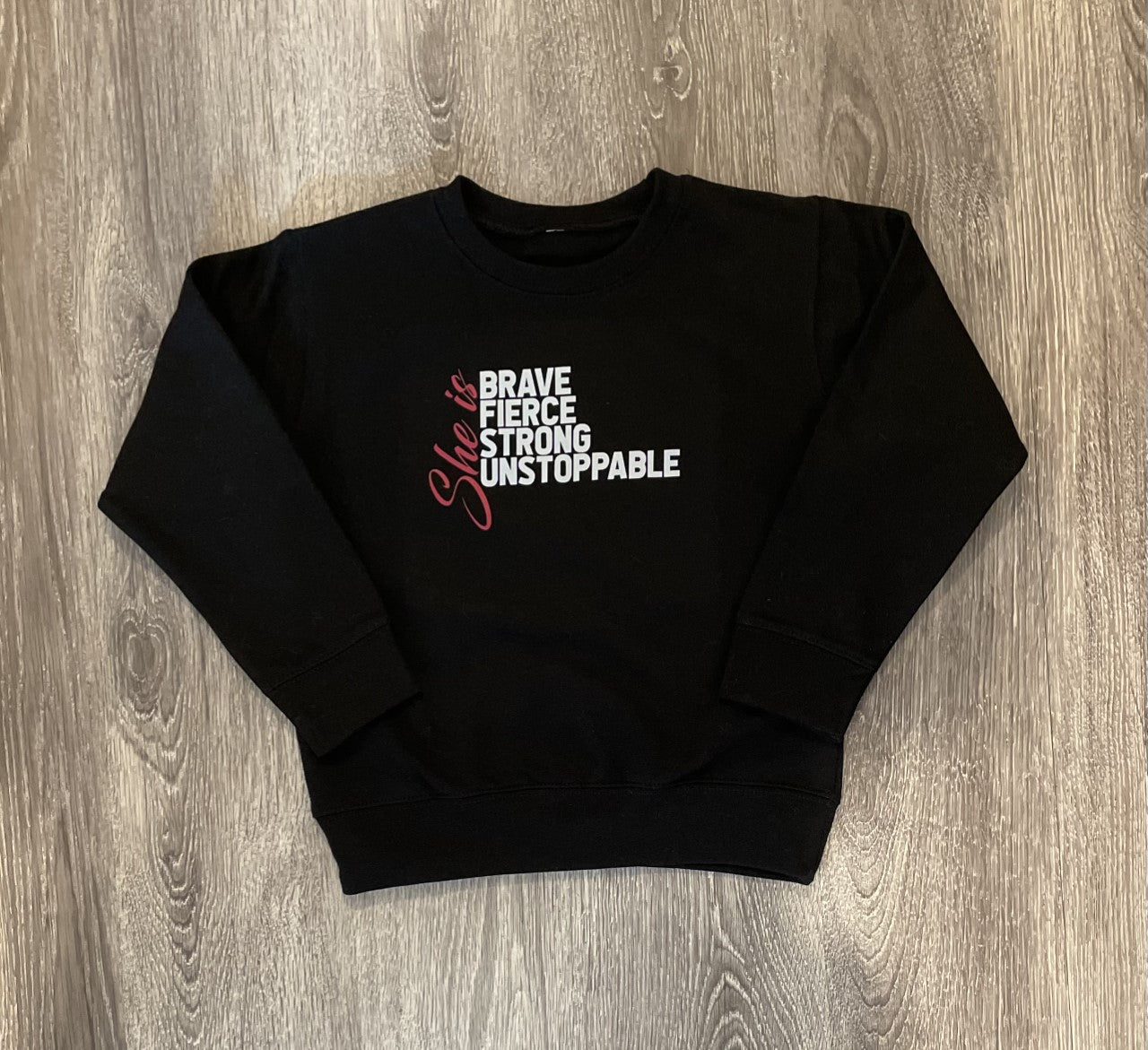 She is | Youth Crewneck